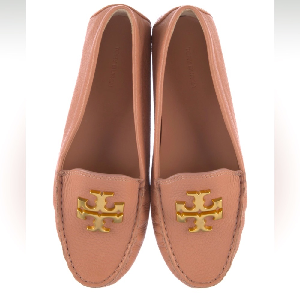 Tory Burch Lowell 2 Driver loafers flats in pink Women’s Size 9